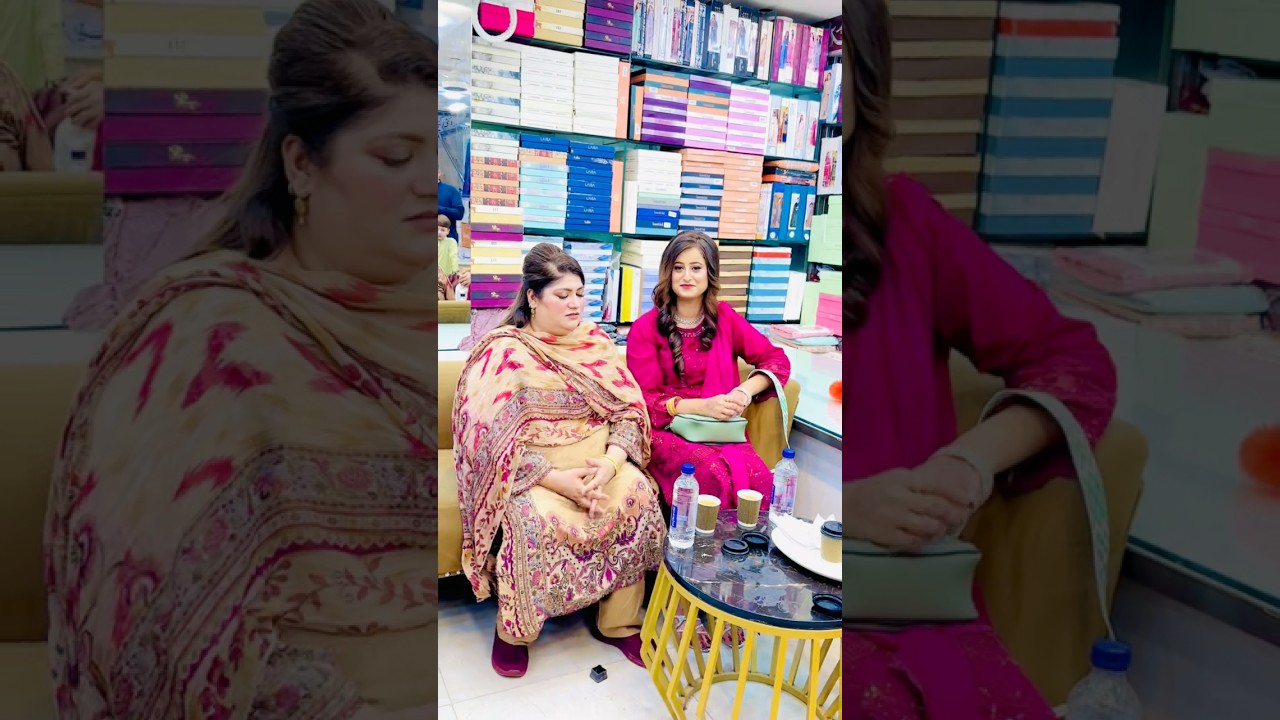 Hakeem Babar & Amber Visit ZK Fashion, Rabi Saddar