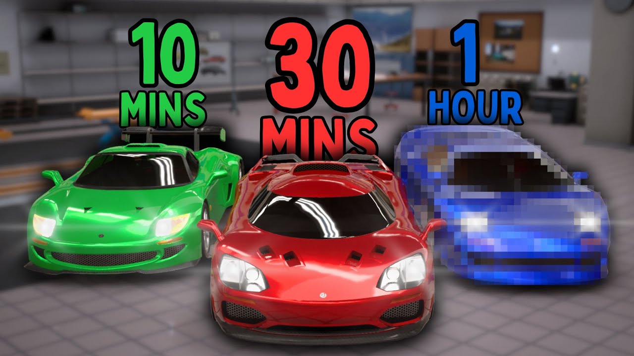 Supercar Speedrun Build Challenge