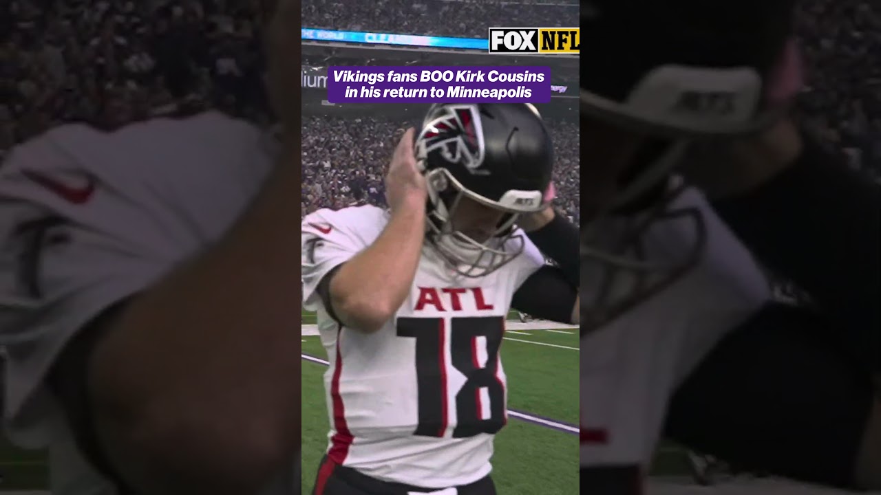 Vikings Fans Boo Kirk Cousins in His Homecoming 🏈