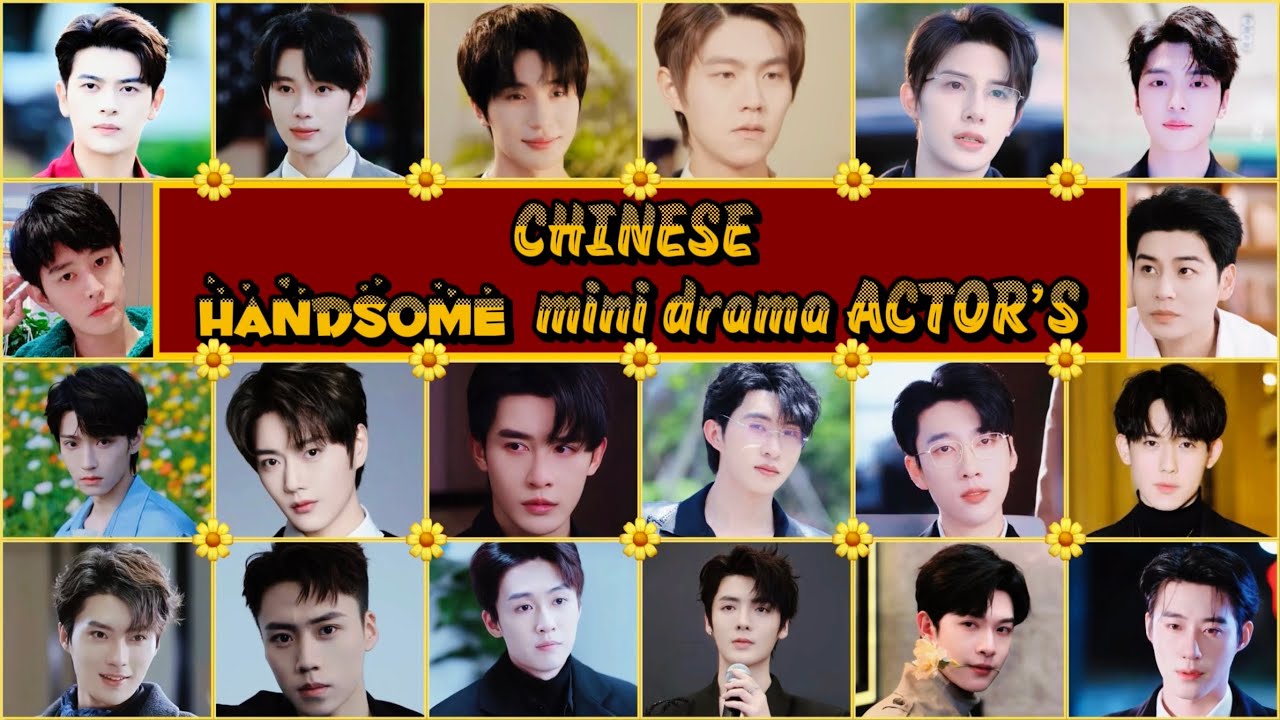 Top 190+ Chinese Short Drama Actors Names | Part 1 🎬