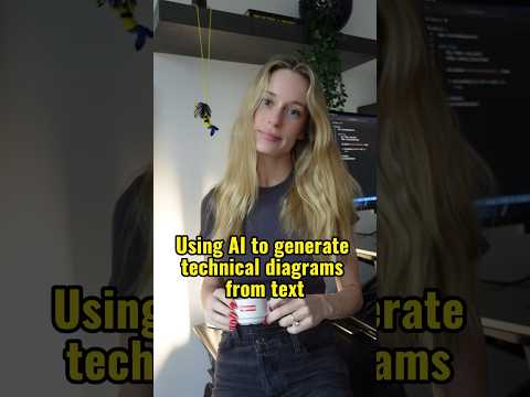 This is the coolest AI tool to help you generate diagrams (tech or system design ones especially)!