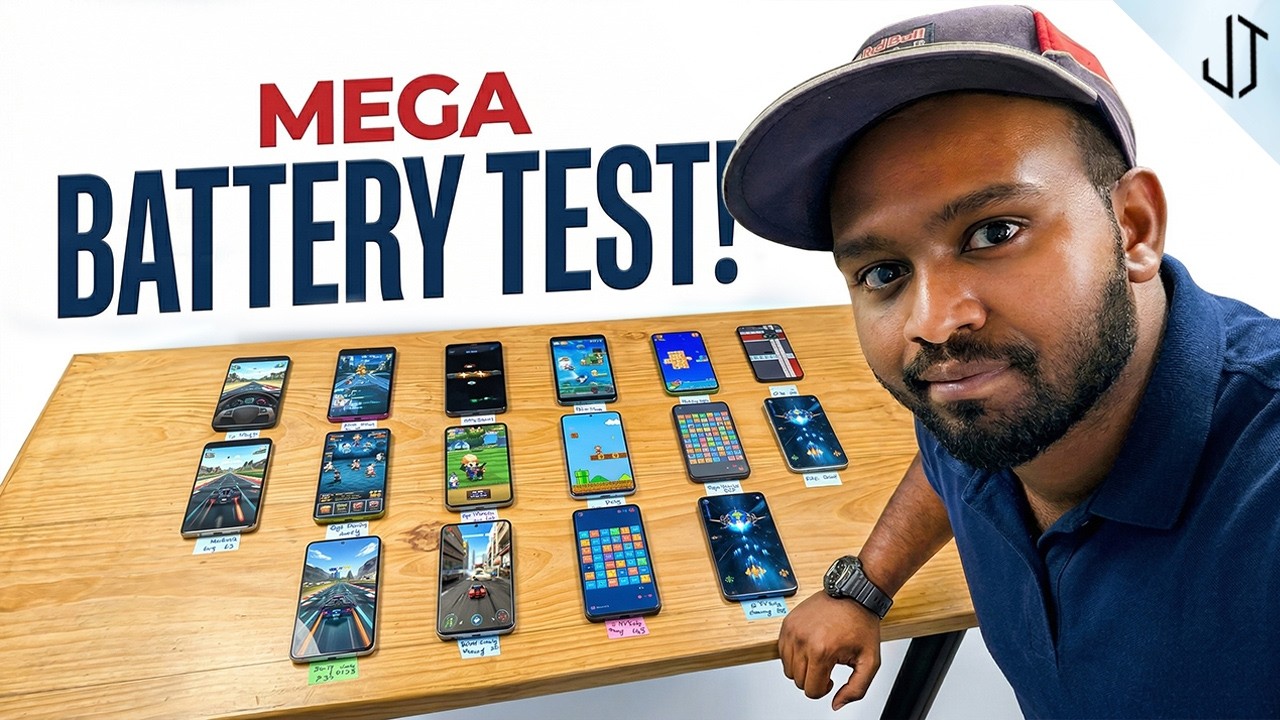 Ultimate Battery Drain Test 2026! Best Battery Phones in India With Proof!