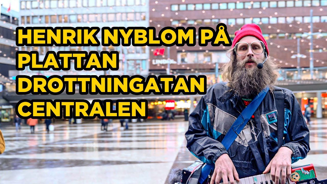 Henrik Nyblom gör Centralen, Drottningatan och Plattan