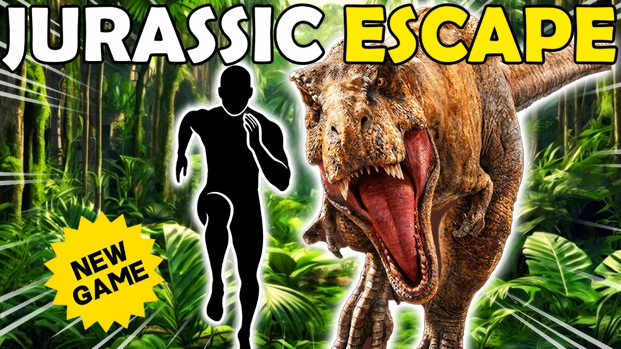 Jurassic Escape Interactive Run 🦖 | Viral Challenge