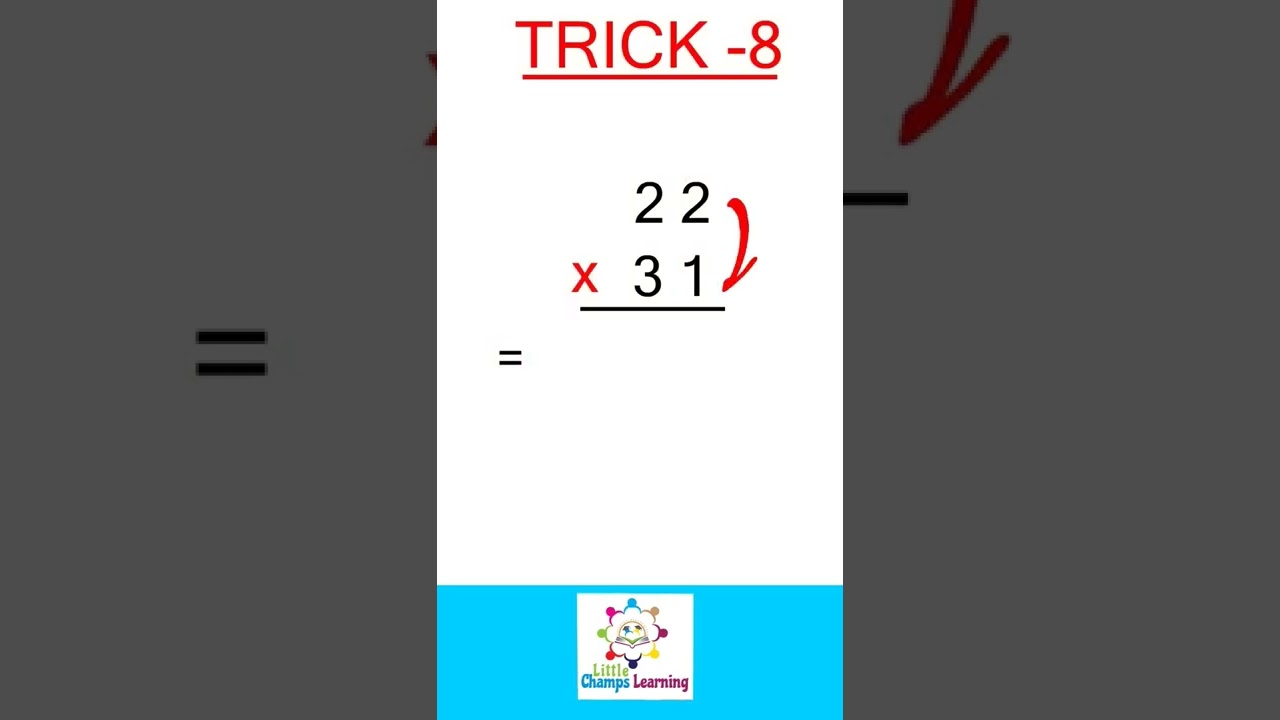 Quick Multiplication of 2-Digit Numbers ⏱️