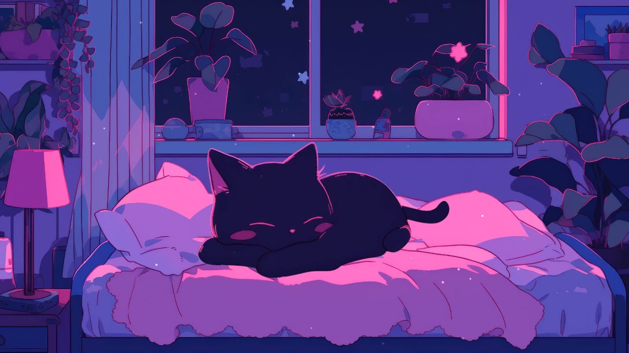 Sleepy Lofi Cat 💤 Chill Beats to Relax