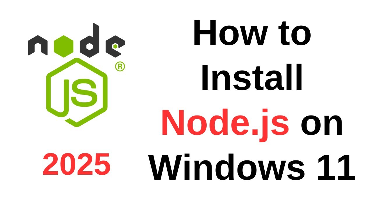 Easy Guide to Installing Node.js on Windows 11 🚀