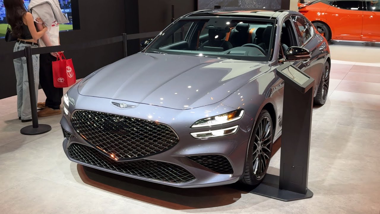 [4K] 2026 Genesis G70 Prestige Graphite Edition First Look - LA Auto Show 2025