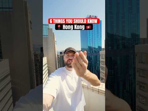 6 Essential Things to Know Before Traveling to Hong Kong 🇭🇰 #shorts