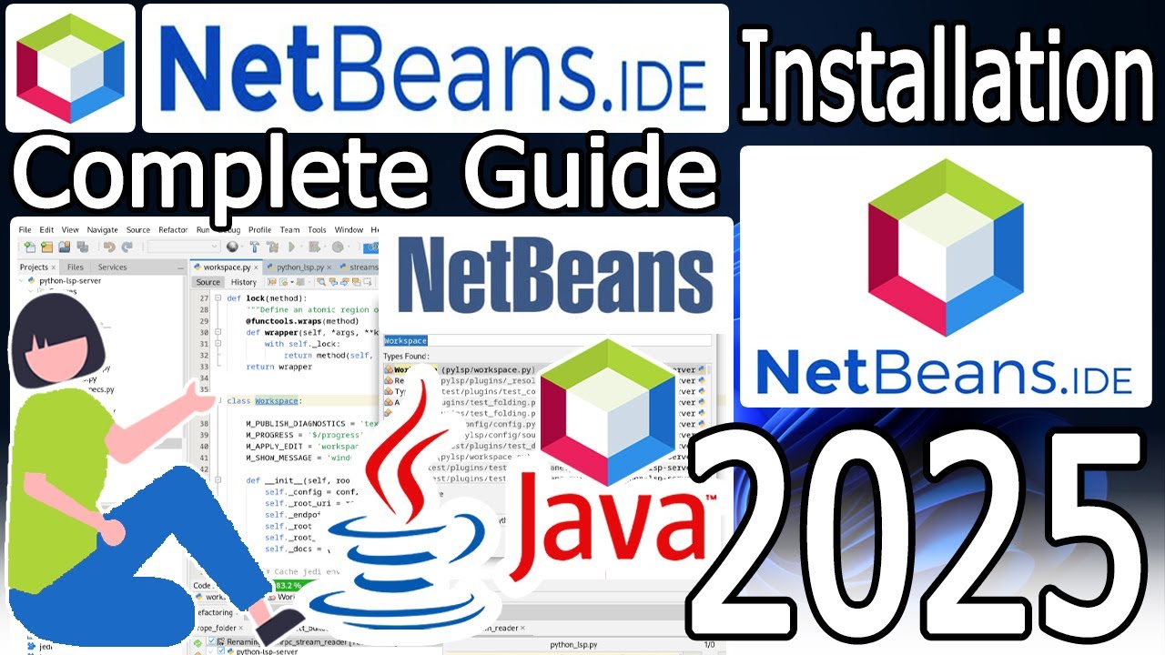 Install NetBeans IDE 25 with JDK on Windows 11 (2025 Guide)