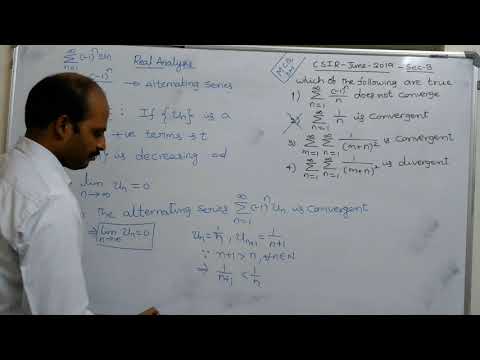 CSIR NET MATHEMATICS-REAL ANALYSIS-1
