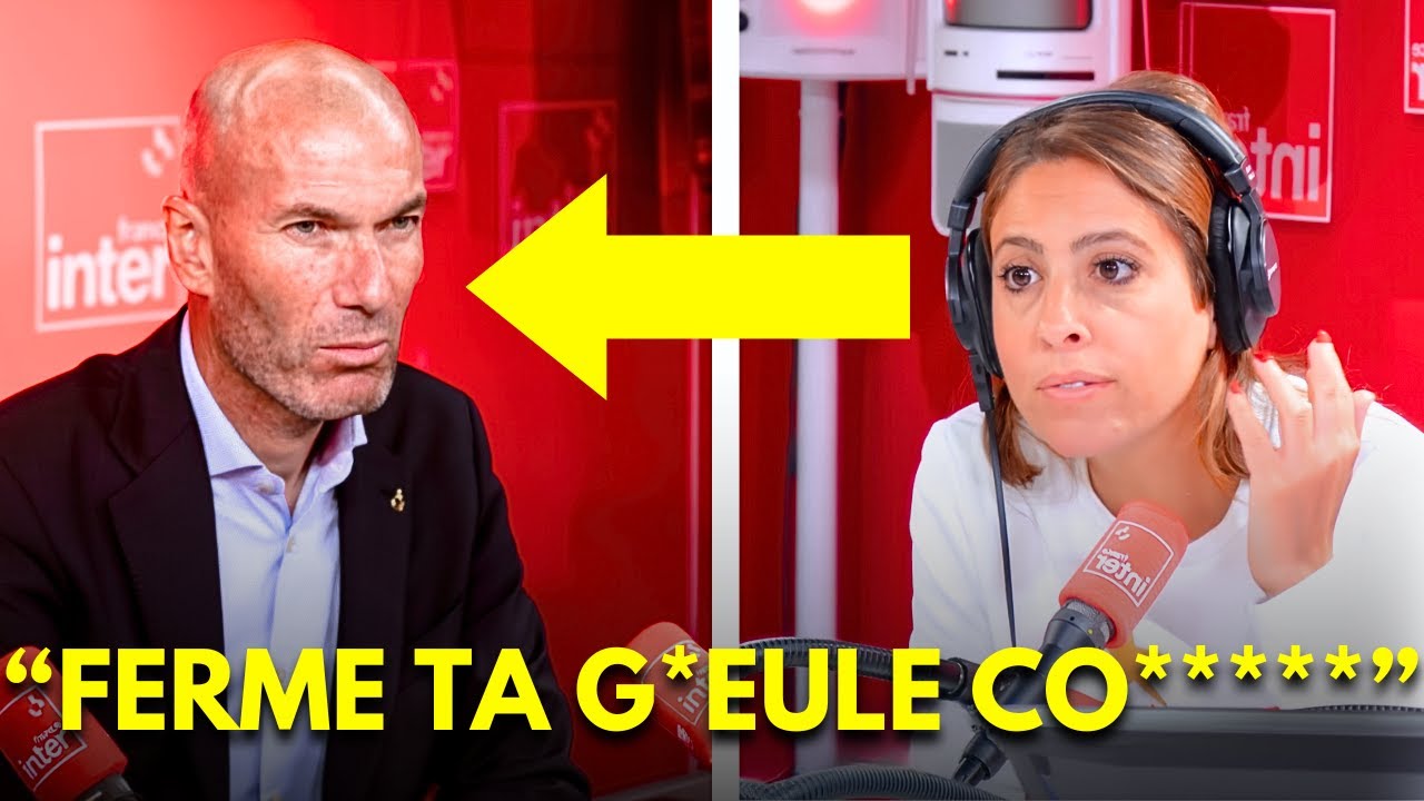 Zidane fait taire Léa Salamé en direct ⚽