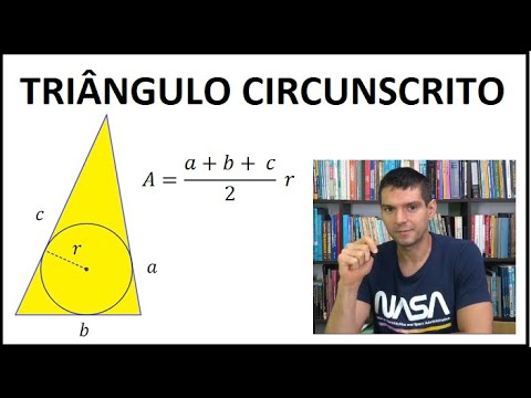 GEOMETRIA - Área do triângulo circunscrito