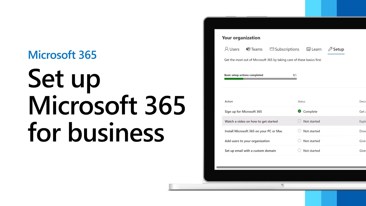 Set Up Microsoft 365 for Your Business 🚀