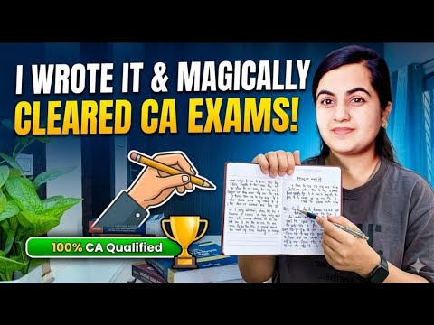 If You Feel ANXIOUS due to May 26 CA Exams- Start Writing this💁‍♀️ CA Final & Inter |CA Learners