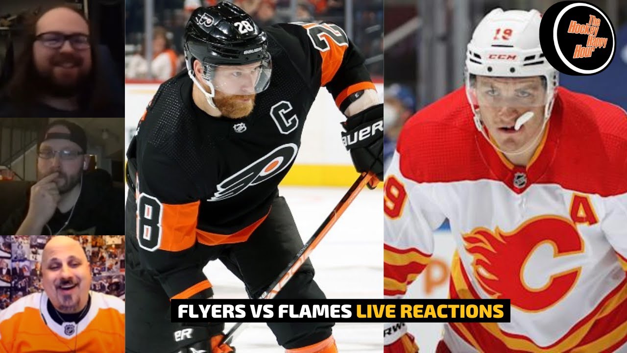 Flyers vs Flames Live Reaction | NHL on TNT Preview 🏒