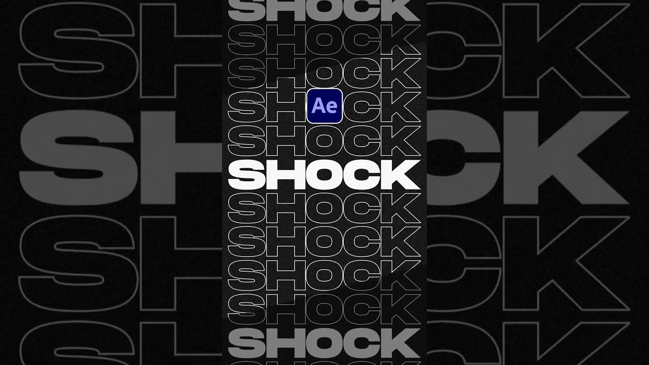 How to Create Smooth Seamless Title Scrolls in After Effects ✨