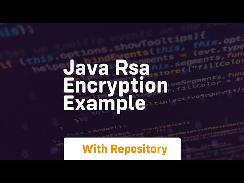 java rsa encryption example