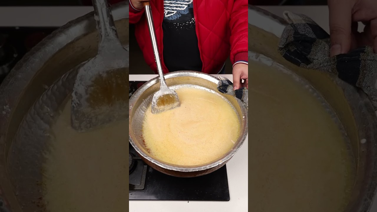 Caramelized Sooji Halwa Recipe 🍯