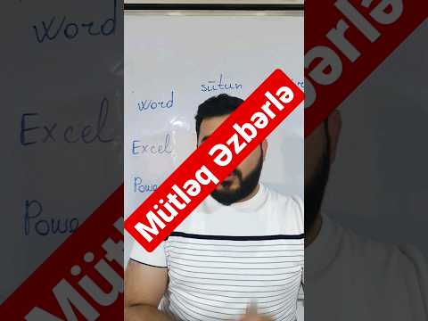 İnformatika | İmtahanda 1 Bal | Kənan Şərifli