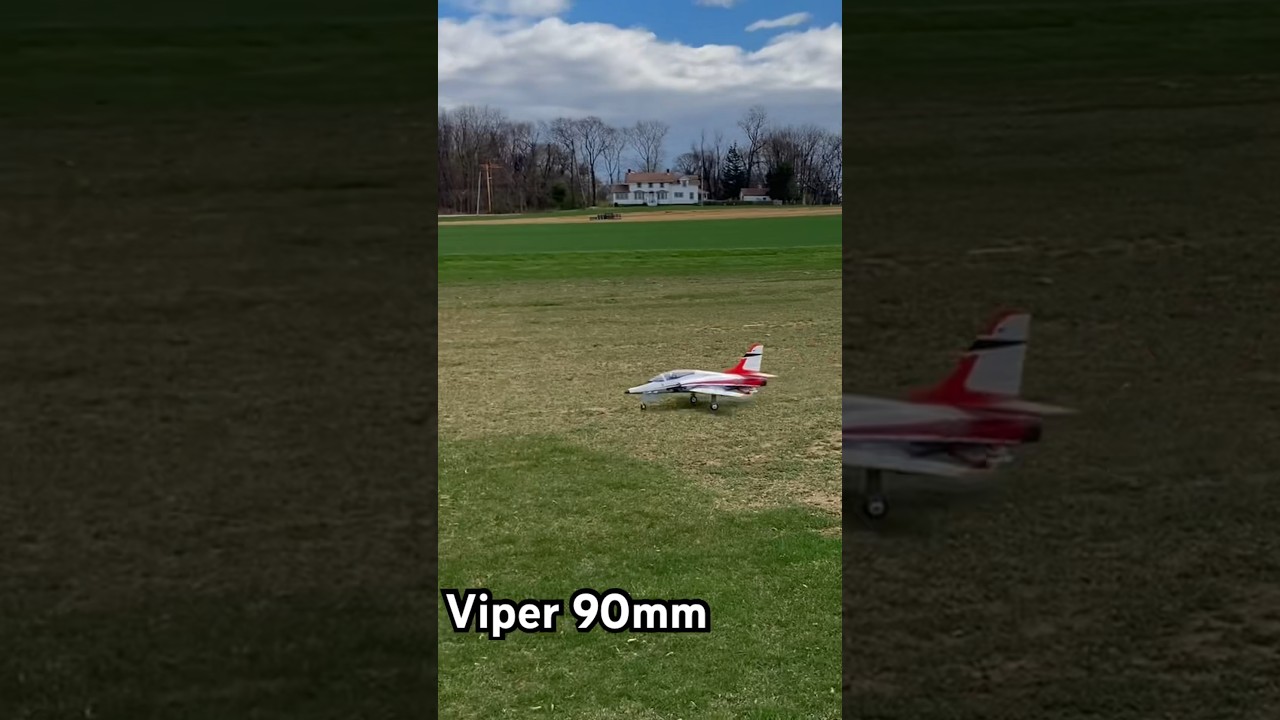 Can the E-flite Viper 90mm Take Off from Grass? π | RC Jet Test