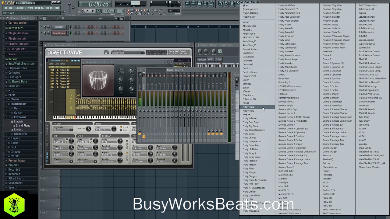 FL Studio 11 Beginner Guide & 60 Free Music Courses 🎶