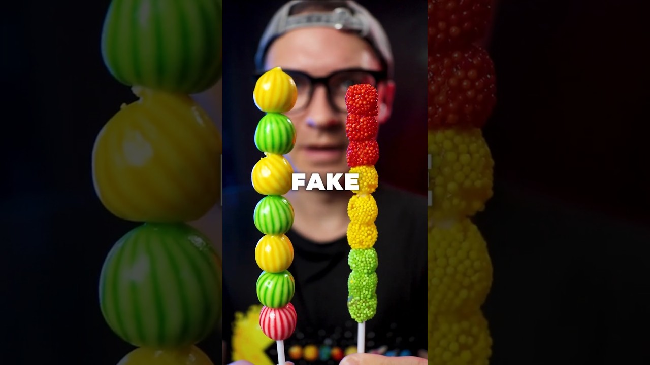 Real or Fake Food? 🥢 ASMR Challenge