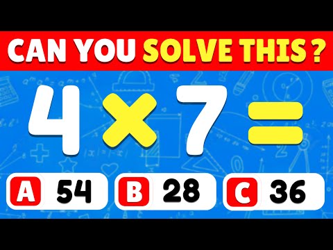 Try To Solve This Math Quiz... โโ๏ธ๐ง Easy, Medium, Hard, Impossible