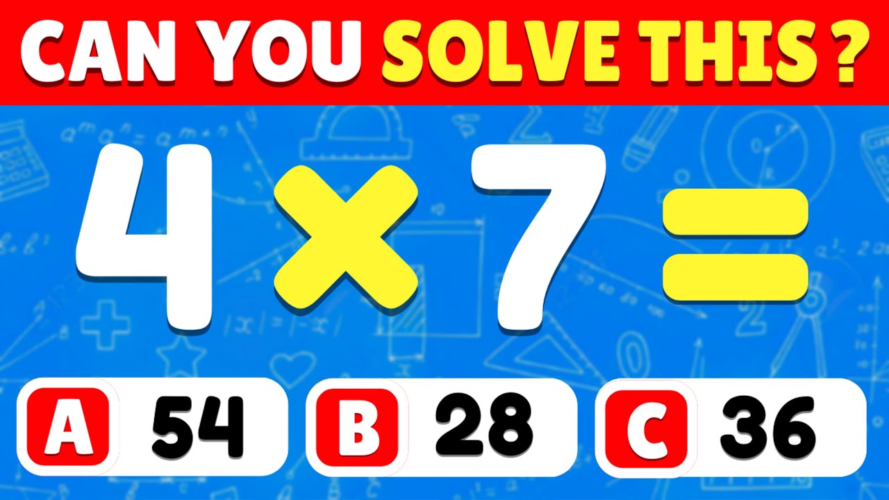 Math Quiz Challenge: Easy to Impossible Levels