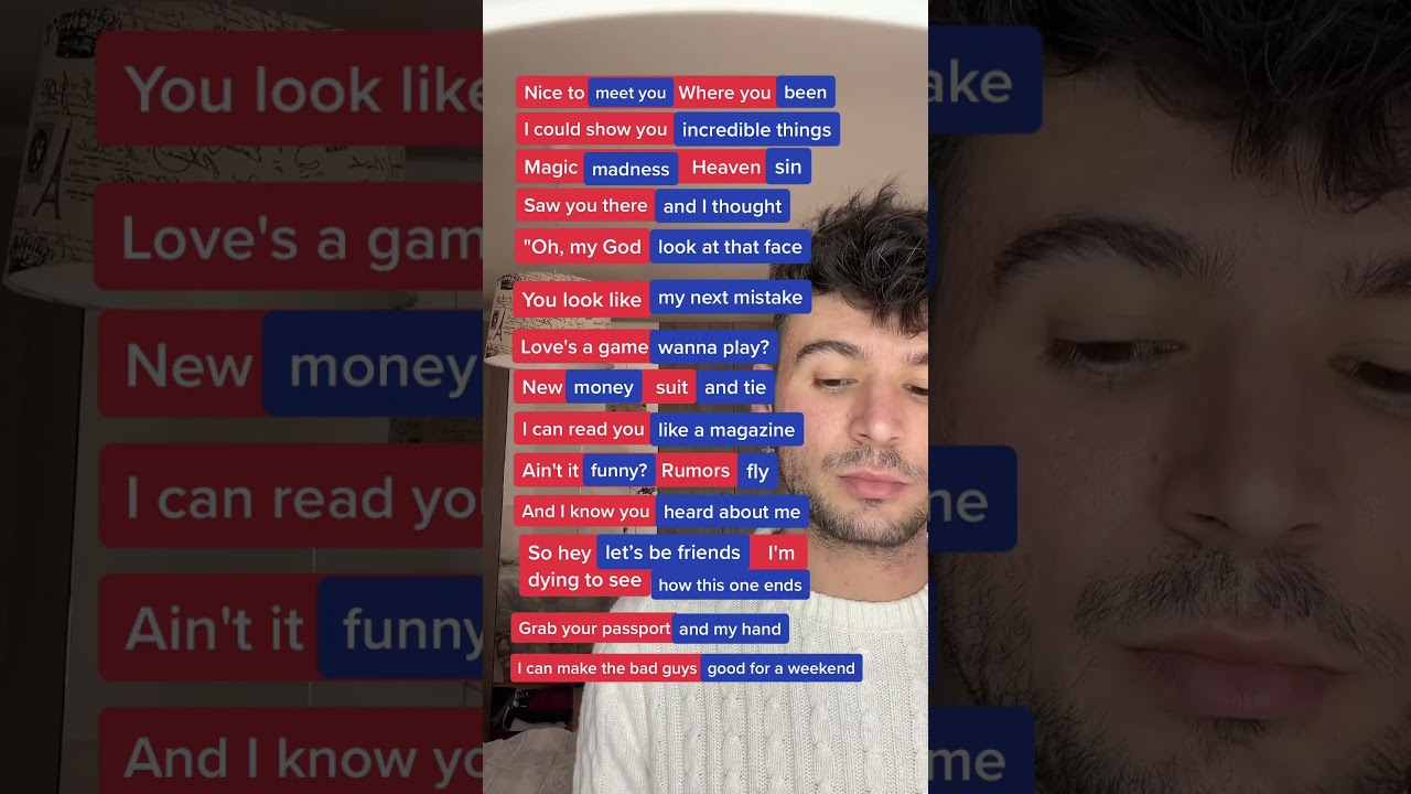 Sing Along to 'Blank Space' by Taylor Swift