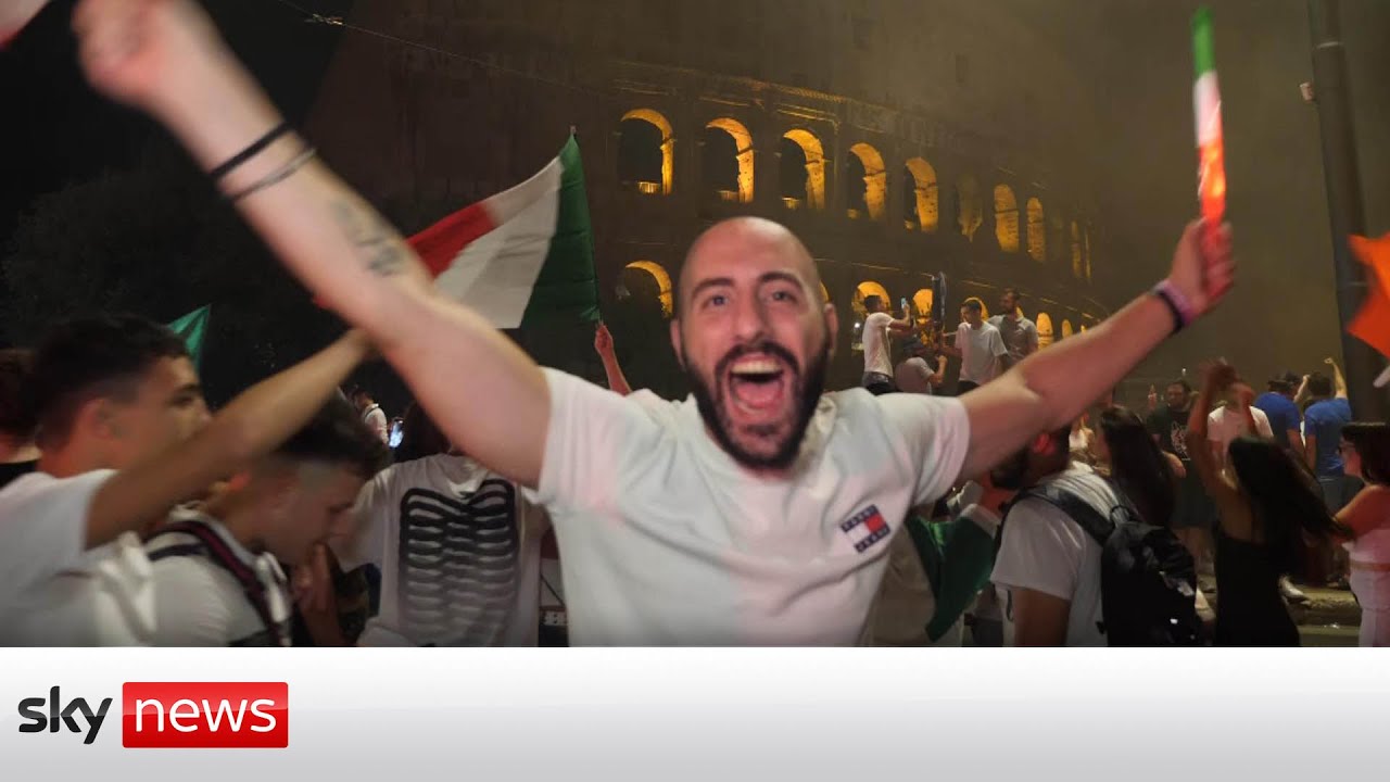 Euro 2020: Italy fans ecstatic after final win