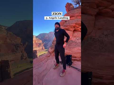 5 MUST DO HIKES In Zion & Bryce Canyon National Parks 😍 #zion #brycecanyon #utah #hiking