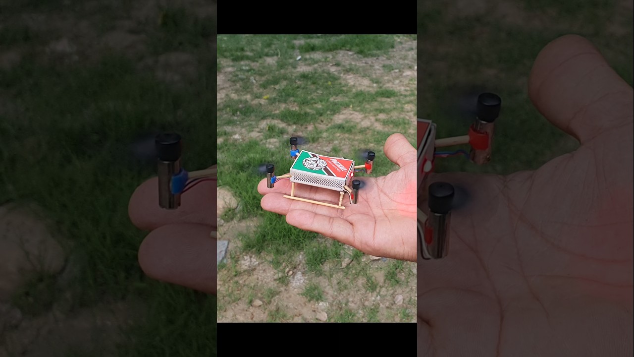 Build a Mini Matchbox Drone at Home ЁЯЫая╕П