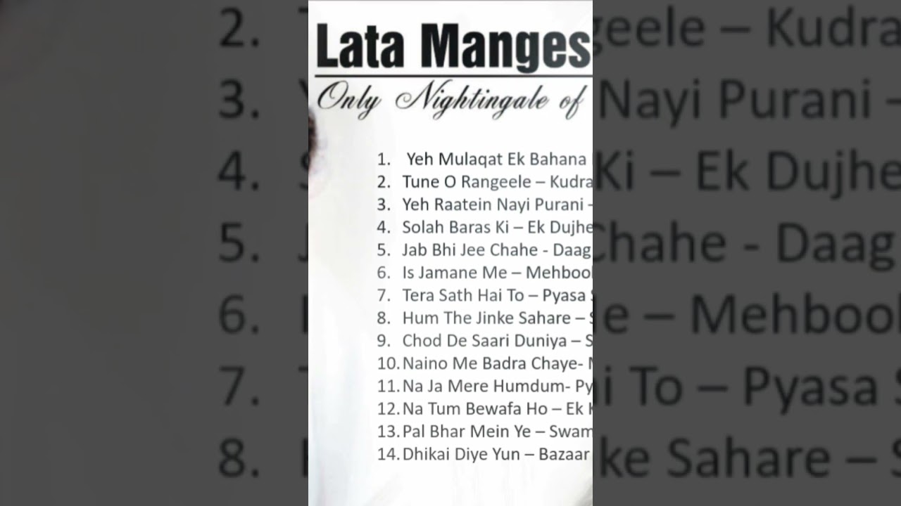 Lata Mangeshkar Hits 🎶 | Explore Full Videos & Collections on TwinkleBeats