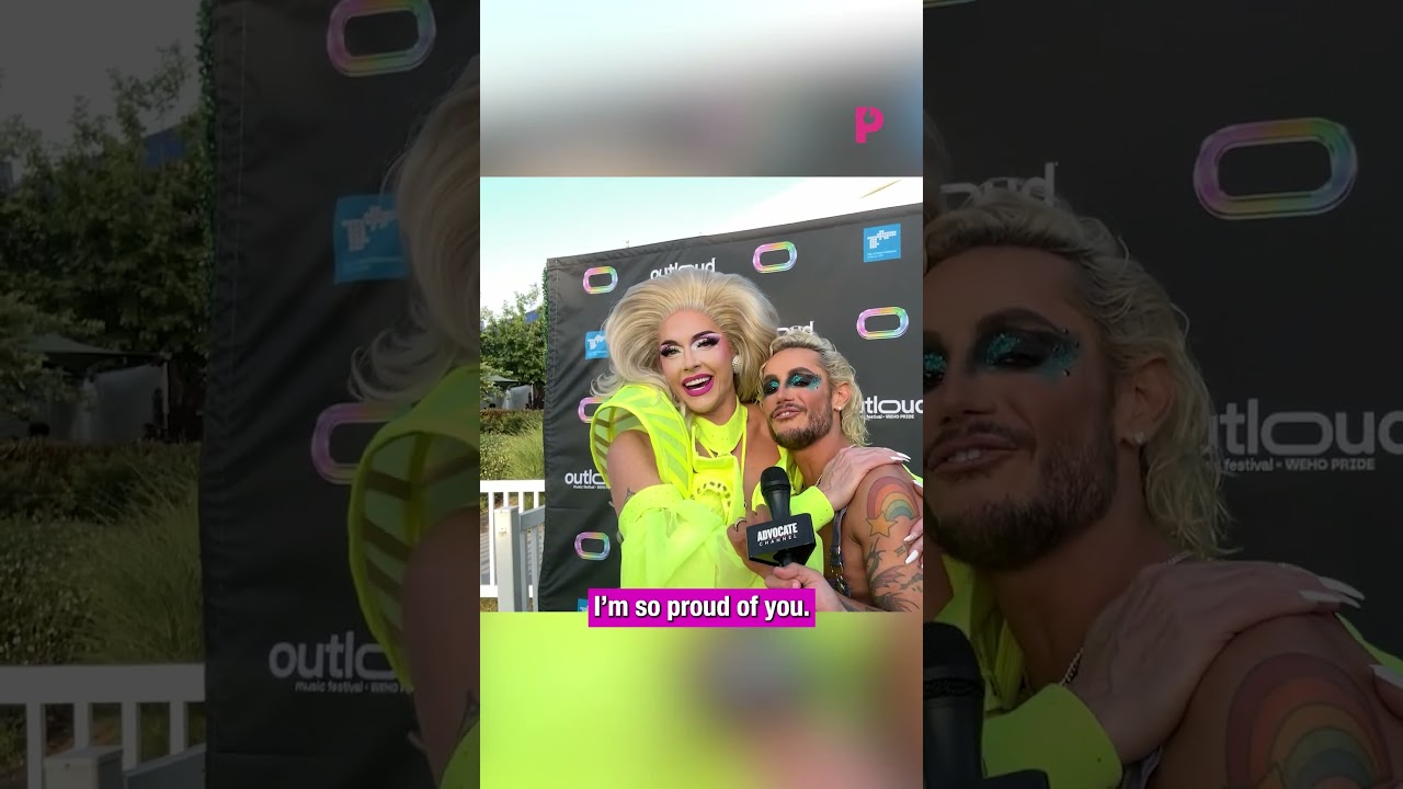 Alyssa Edwards Interrupts Interview with Frankie Grande