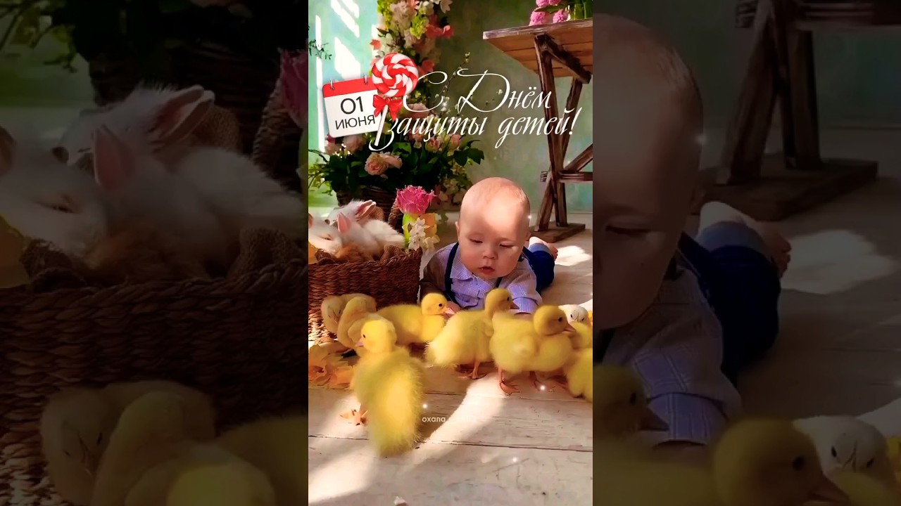 Поздравляем с Днём защиты детей! 🎉 Подарите улыбку малышу