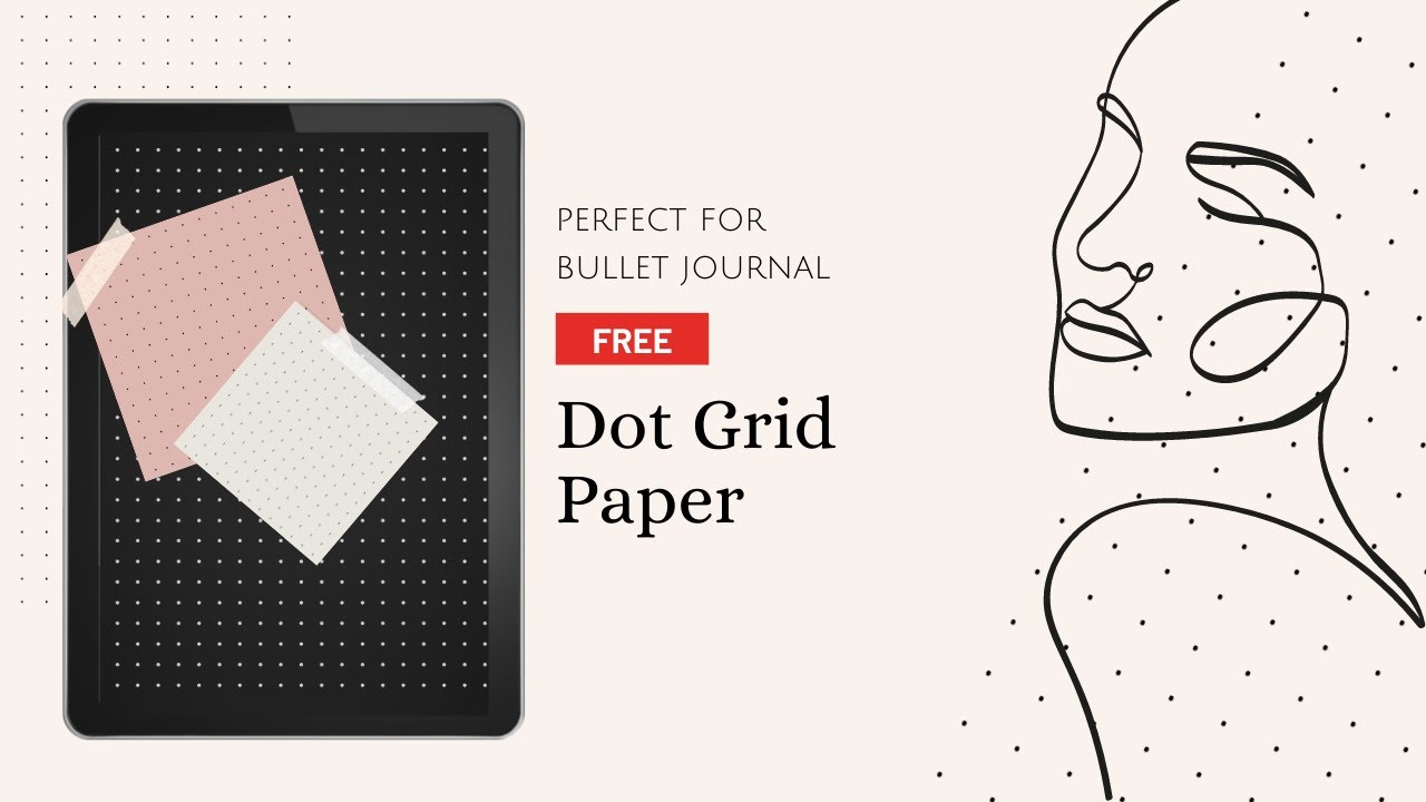 Create Dot Grid Paper for Bullet Journaling on Canva ✍️