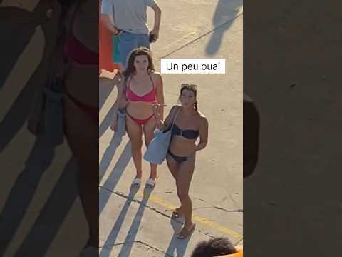 Les 1ères FILLES DÉGOÛTÉES !! 🤣🤣🤣🤣🤣🤣 #drole #rire #telesiege #palavas #marrant