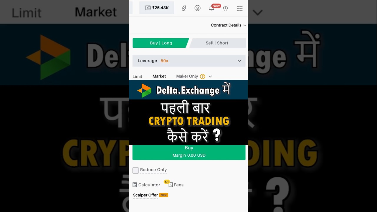 Crypto Trading for Beginners: How to Buy & Sell on Delta Exchange India 🚀