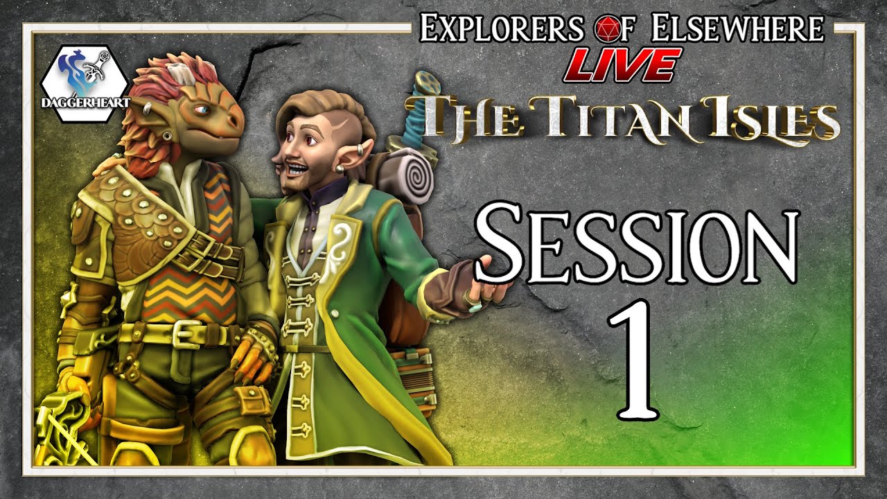 Discover the Mysteries of the Titan Isles in Daggerheart Live! 🌊