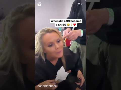 Amanda Holden ice cream