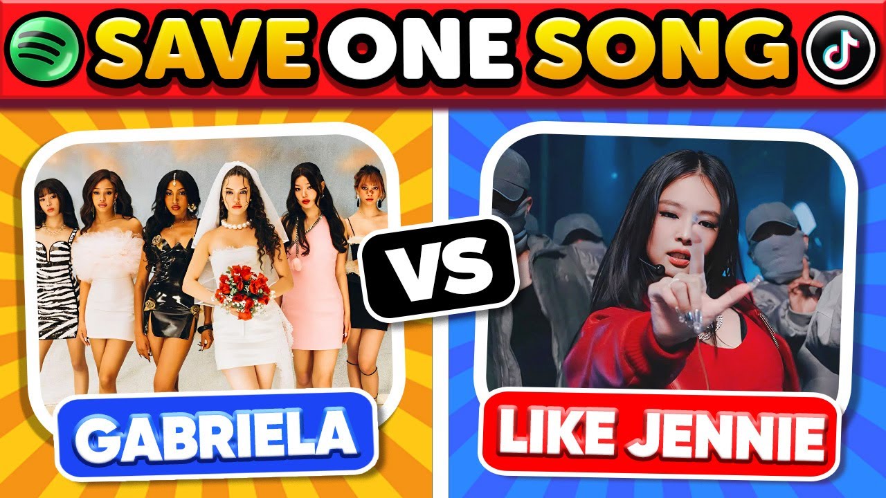Pop vs Kpop Song Save Challenge 2025 🎶