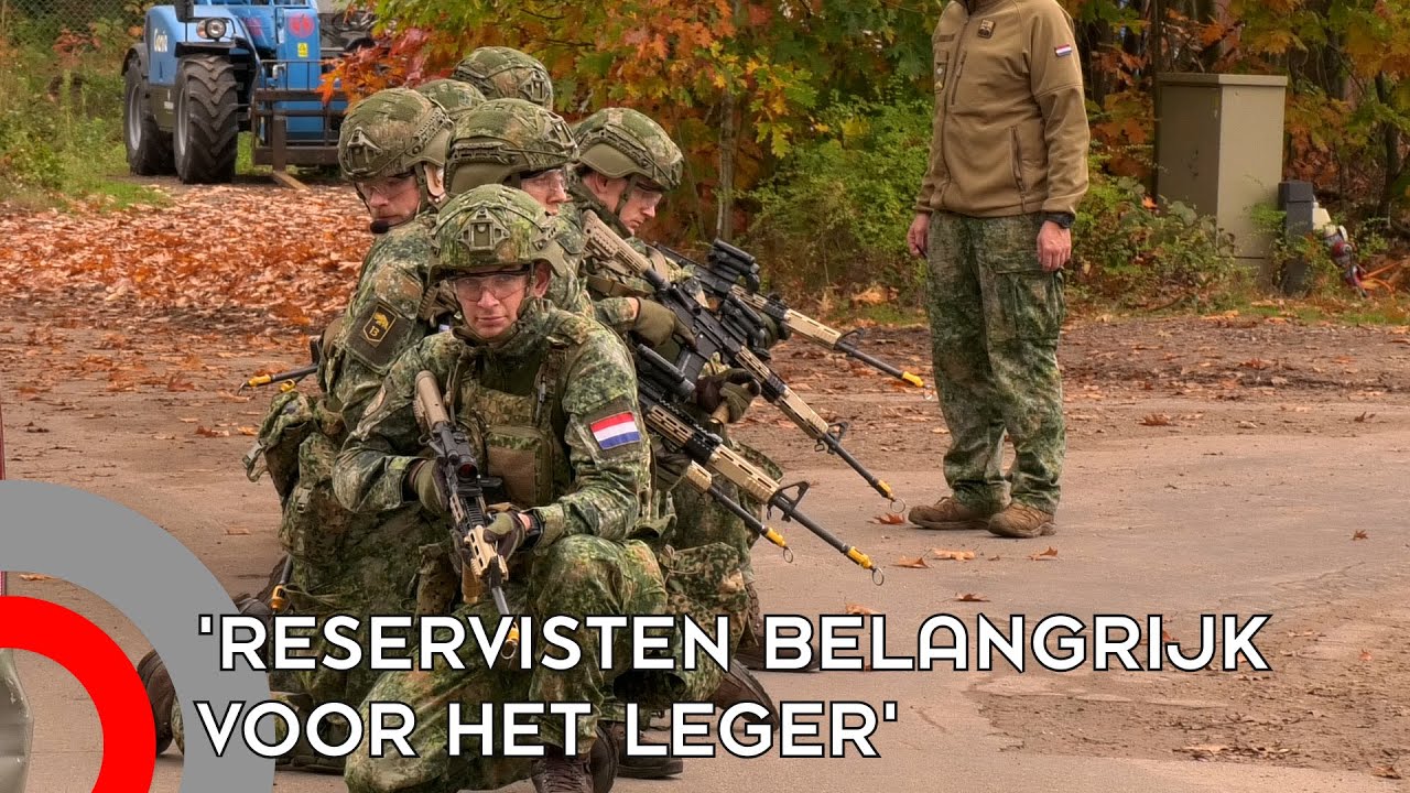 Reservisten cruciaal voor het leger 🇳🇱