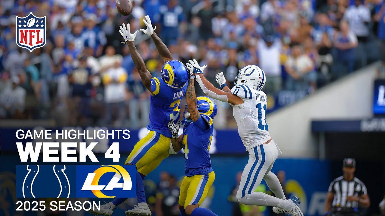 Epic Clash: Colts vs. Rams Highlights | NFL Week 4 2025 π