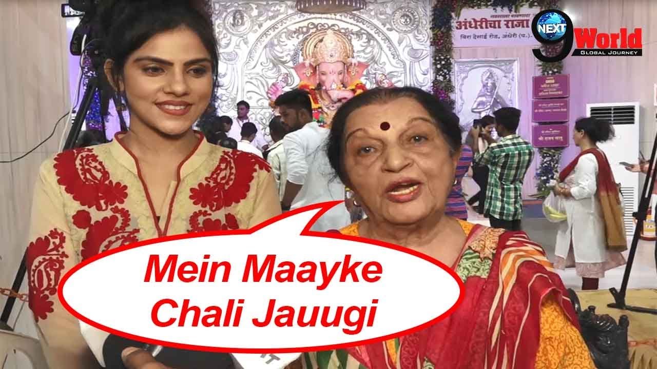 Exclusive Interview with Kahani Ghar Ghar Ki's Lily Patel at Andheri Cha Raja 🏮