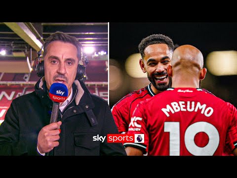 Gary Neville reacts to Man Utd's 4-2 win over Brighton | "There's still a BIG job to do"