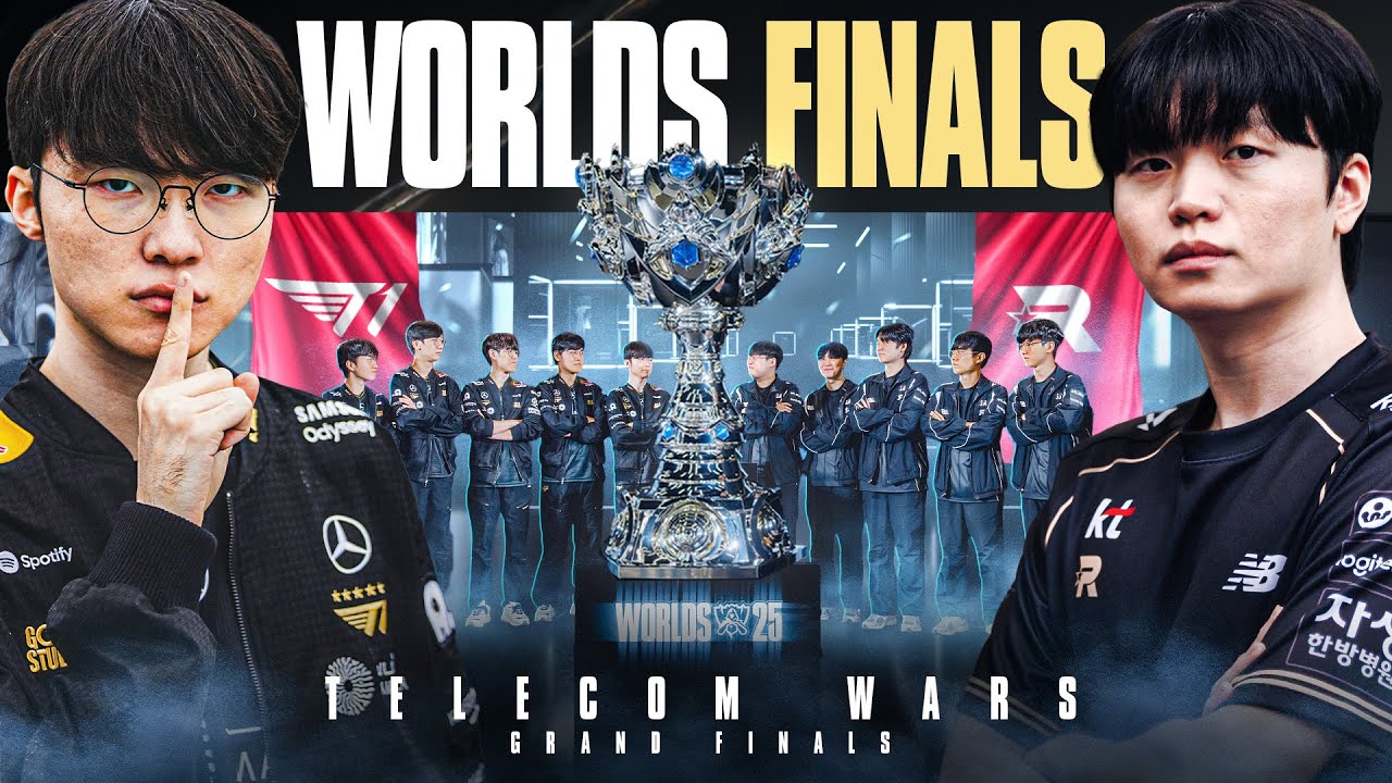 WORLD FINALS 2025 - T1 VS KT