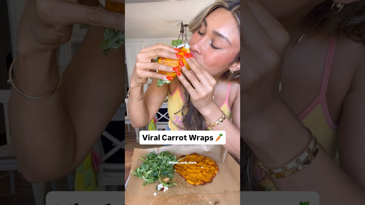 Viral Carrot Wraps & Low-Carb Ebook 🥕