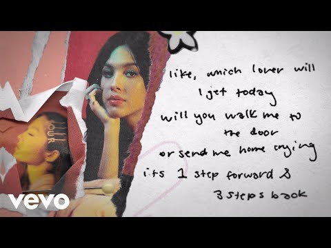 Olivia Rodrigo - 1 step forward, 3 steps back (Lyric Video)