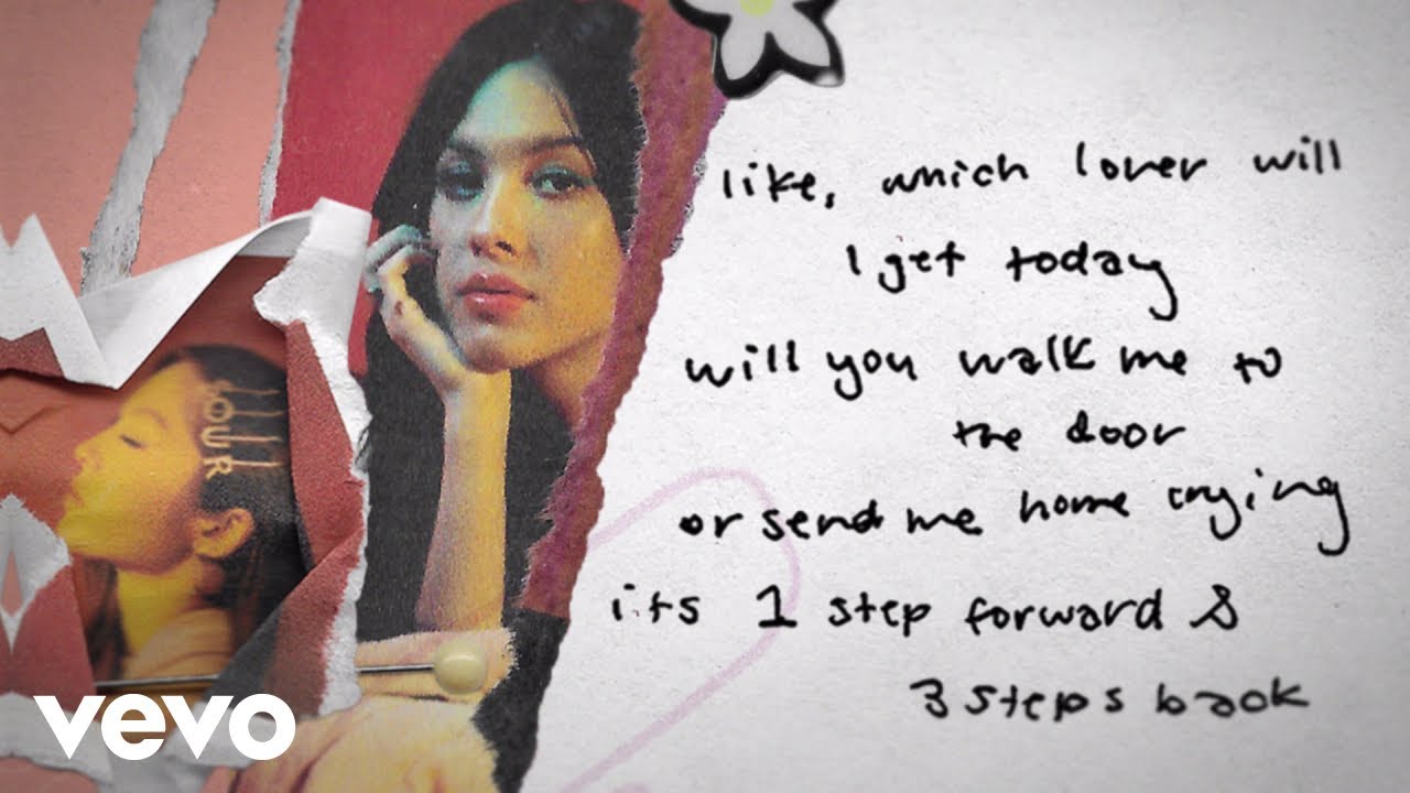 Olivia Rodrigo - '1 Step Forward, 3 Steps Back' Lyric Video 🎶